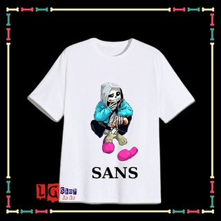 Áo thun biệt đội Gangster đang hot nhất hiện nay mẫu bé sans siêu cute size áo từ 10kg đến 90kg
