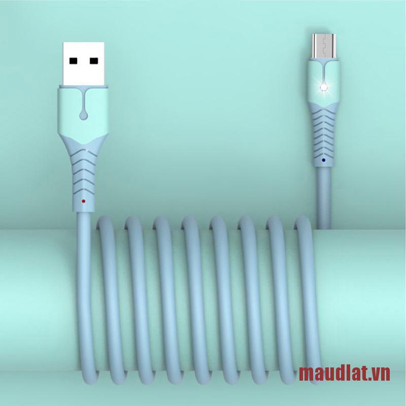 Maudlat Phone Charging Cable Liquid Silicone 5A USB Type C A For Samsung Xiaomi