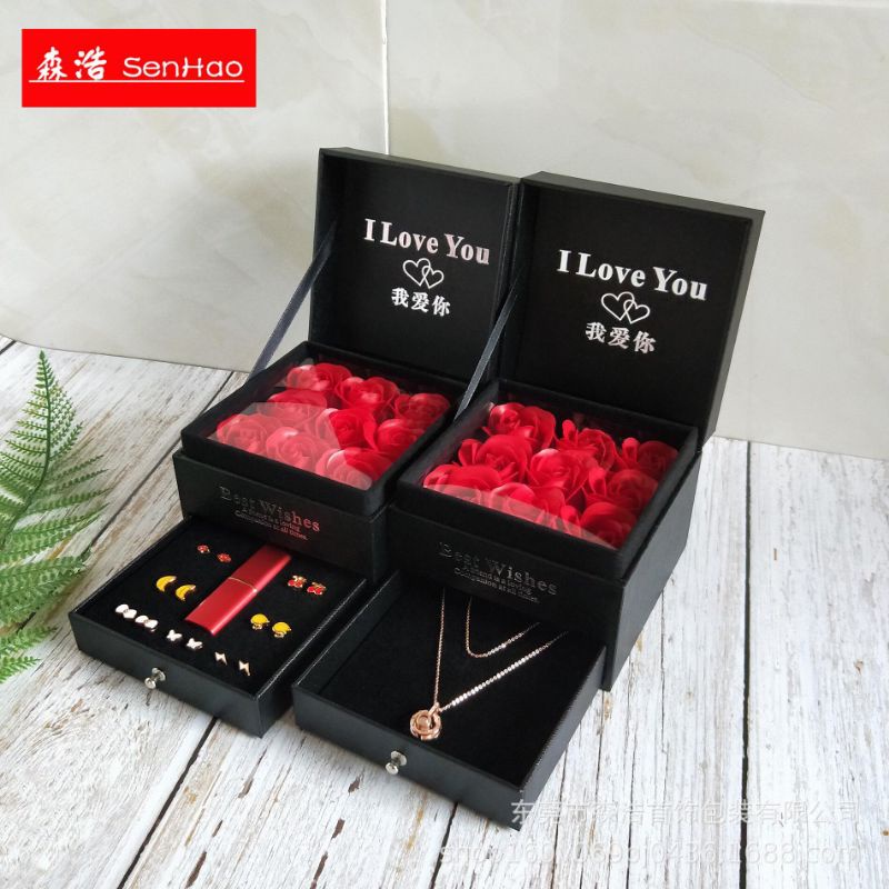Hoa Hồng Sáp Cao Cấp - Hộp Quà Tặng ý nghĩa ngày sinh nhật, ngày cưới, quà tặng ngừoi yêu, bạn gái, tặng vợ, tặng mẹ