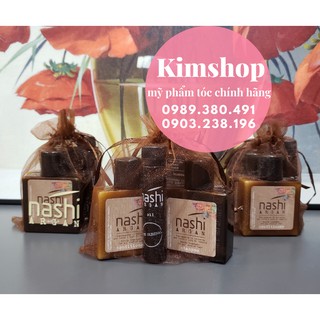 Sét mini gội xả phục hồi - tinh dầu 5ml - nashi
