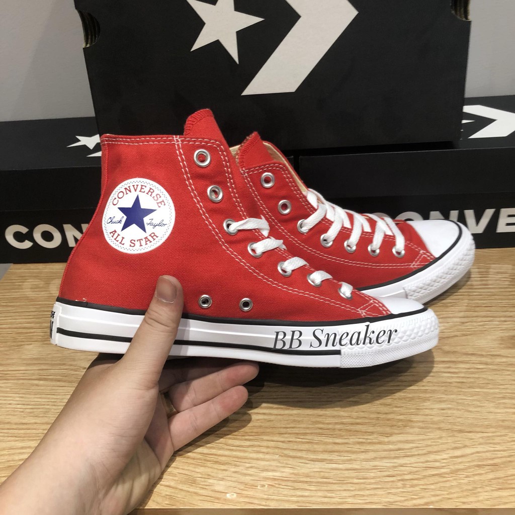 Giày Converse Classic cổ cao đỏ