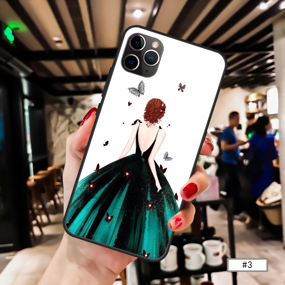 Ốp lưng iPhone 11 Pro Max 11 Pro 11 XS MAX XR X 7 8 6 Plus 6S mẫu cô gái | BigBuy360 - bigbuy360.vn