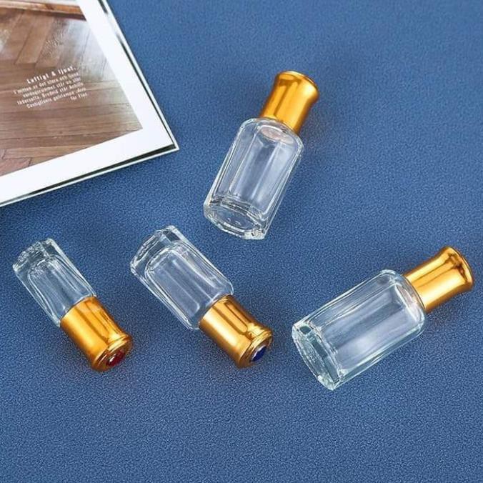 [3ml/6ml] Vỏ Lọ chiết nước hoa Dubai bi lăn Ruby / chai lọ đựng nước hoa