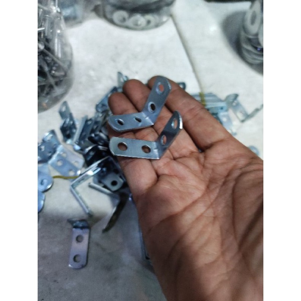 combo 10 cái ke cân vuông góc 4 lỗ bảng 1,2cm