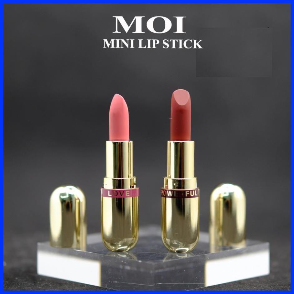Son Thỏi Lì Mini M.O.I Golden Gift - Bộ Sưu Tập Của Hồ Ngọc Hà - 7 Màu Sắc Đặc Biệt Cho Khách Lựa Chọn | BigBuy360 - bigbuy360.vn