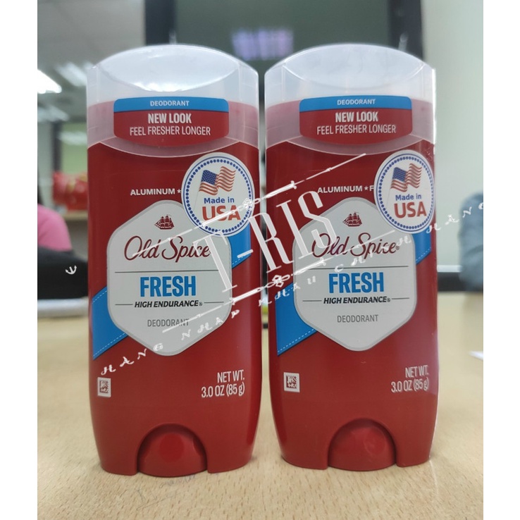 [85gr-Chuẩn Mỹ] Sáp khử mùi Old Spice (Ruột xanh) 85g | Pure Sport| Fresh| Original| - Nhập khẩu chính hãng P&amp;G- Giá tốt