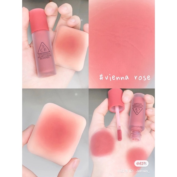 Má kem 3CE Velvet Liquid Blusher