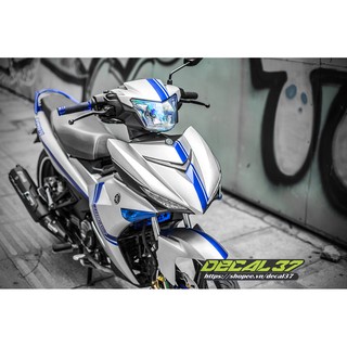 Tem Trùm Exciter 150 Slider Xanh bạc