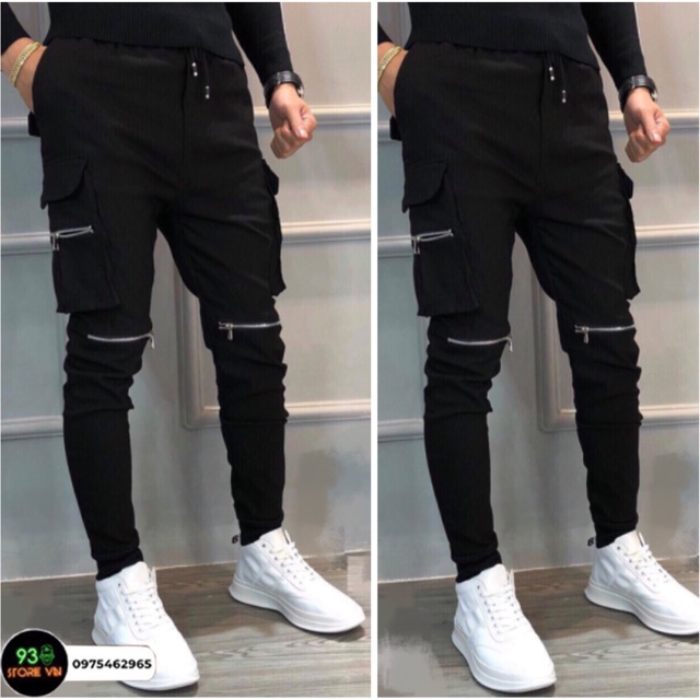 Quần jogger, kaki túi hộp