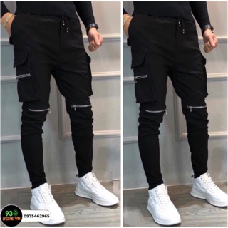 Quần jogger, kaki túi hộp