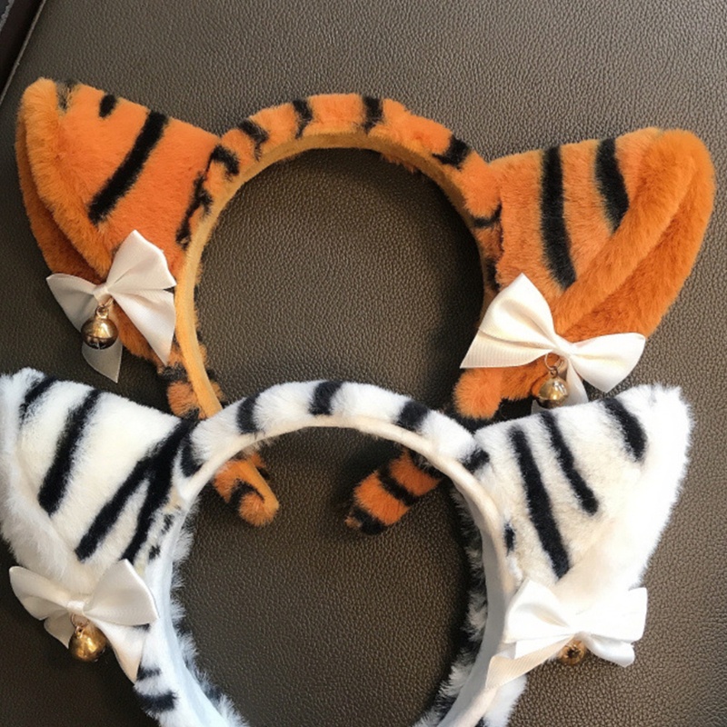 Băng Đô Tai Mèo Hoạt Hình Nhồi Bông Đáng Yêu Dành Cho Trẻ