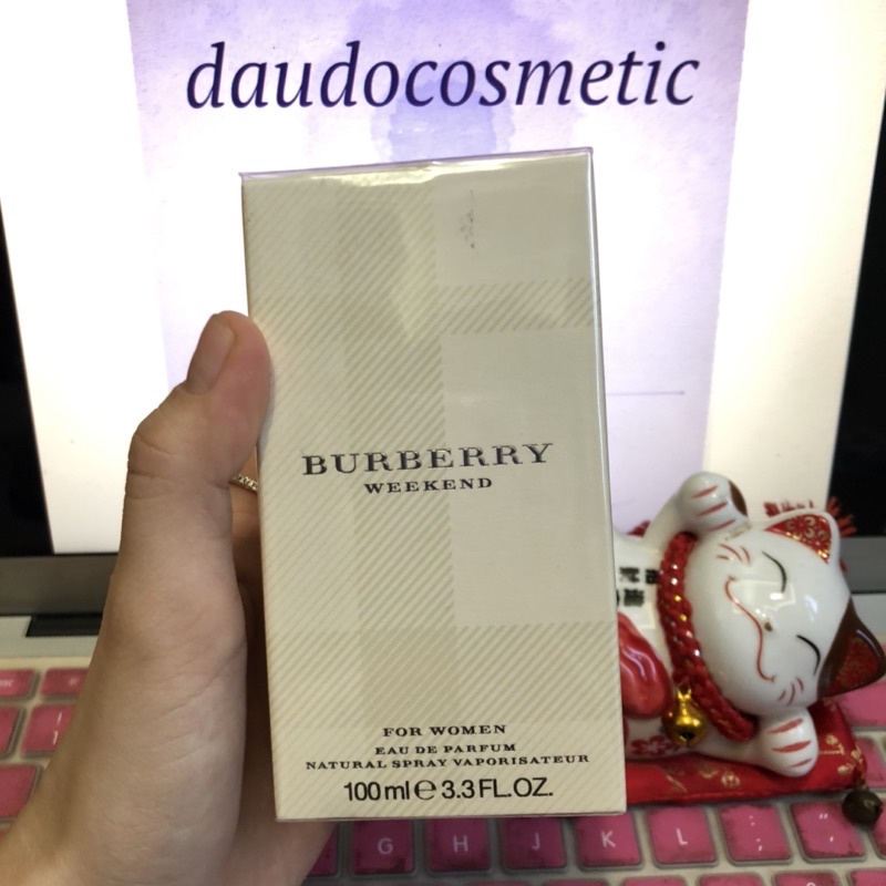 [ fullsize mẫu hộp mới] Nước hoa Burrberry Weekend EDP burberry 100ml