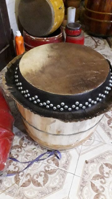 Trống lân sư tử đường kính 50cm loại đẹp