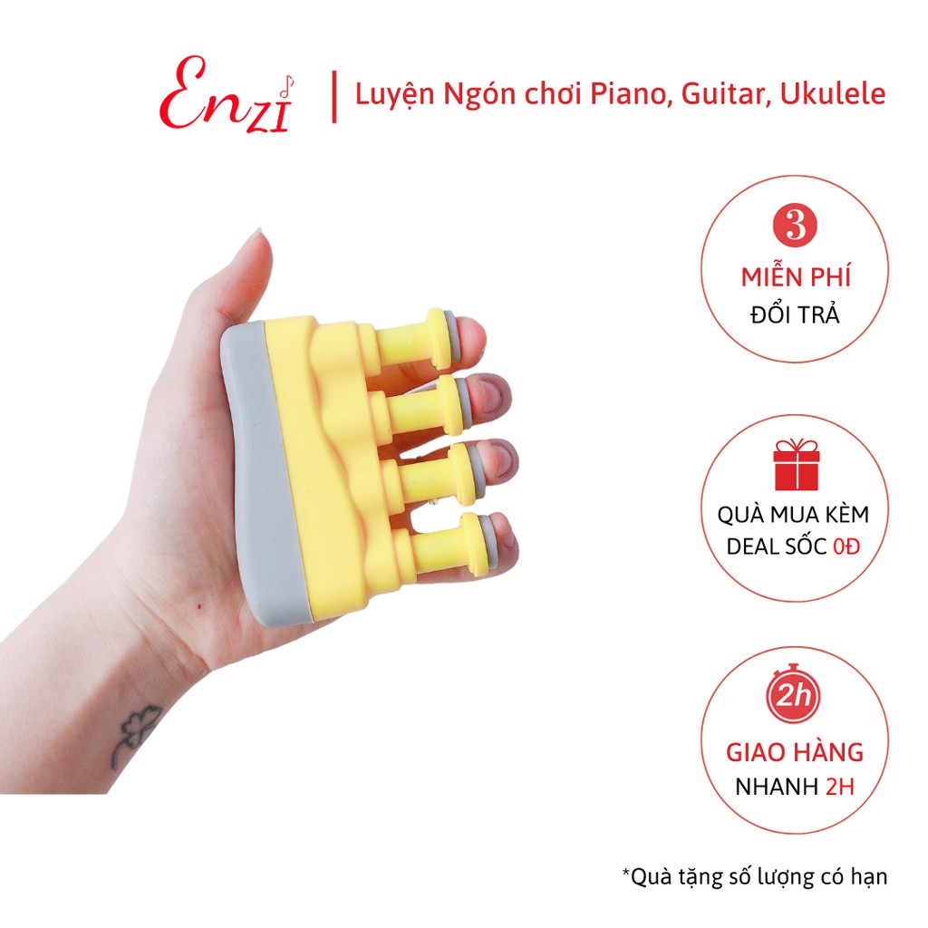 Dụng cụ luyện ngón tay tập đàn guitar ukulele piano chất lượng Enzi