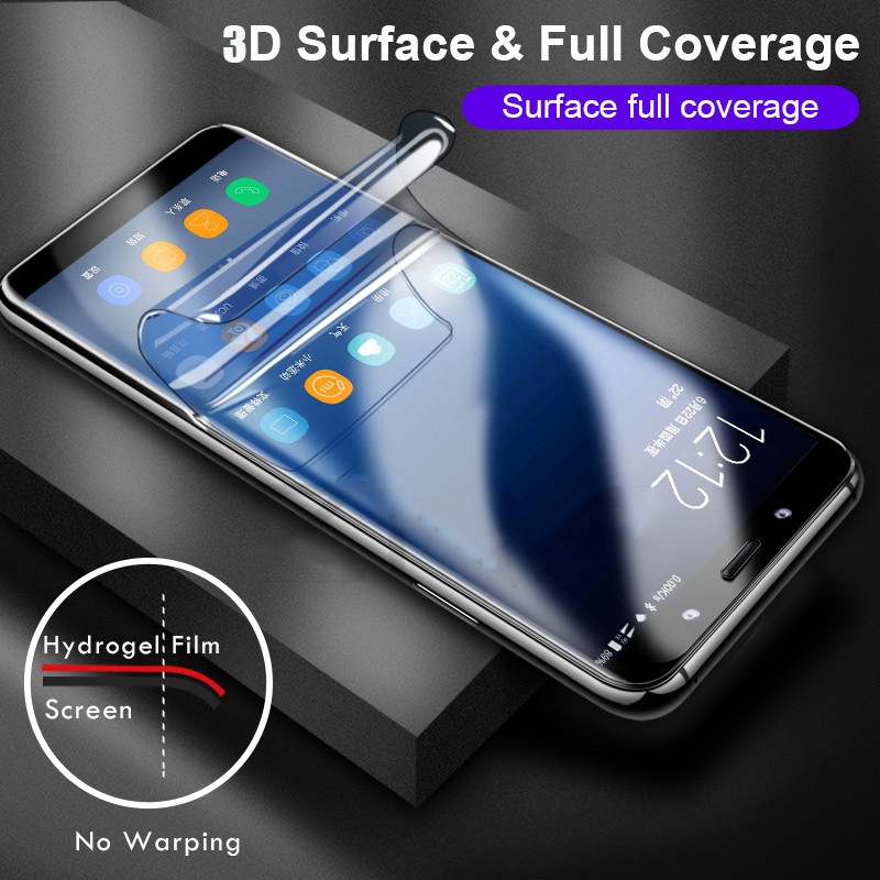 Phim hydrogel chất lượng cao cho Samsung Galaxy S9 S8 Plus S7 Edge S10 PLUS Note 8 9 10