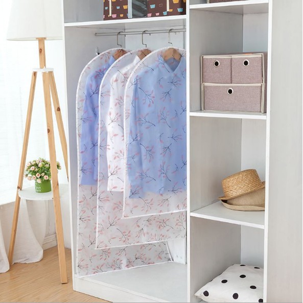 Clothes Dust Cover Coat Suit Protect Storage Bag Wardrobe Organizer