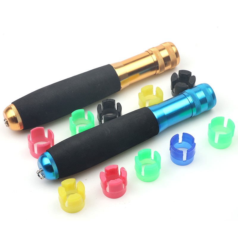 Bộ Tay Cầm Cần Câu Cá Bằng Hợp Kim Nhôm EVA DIY Đa Năng