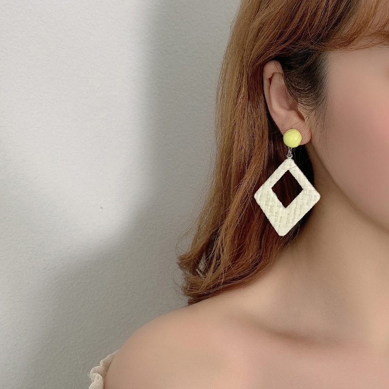 Bông tai mạ bạc hình hoa thời trang 2023 cho nữ