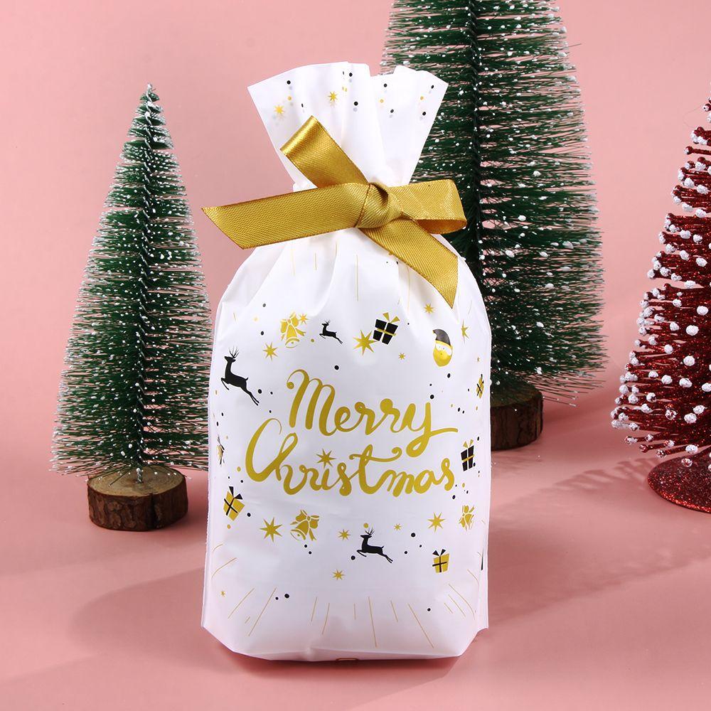 CONOPERY Bộ 5 Túi Đựng Bánh Quy Trang Trí Cây Thông Giáng Sinh