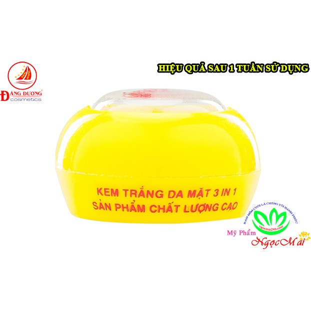 Kem trắng da mặt 3 in 1 EVER TODAY (6g)