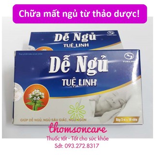 Trị mất ngủ của Tuệ Linh, viên uống Dễ Ngủ từ thảo dược