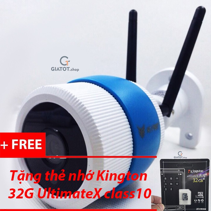 Camera wifi ngoài trời HN-vision 960P tặng thẻ nhớ 32G