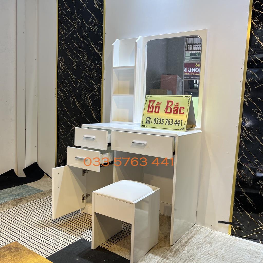 Bàn trang điểm đẹp gỗ mdf phủ melamine cao cấp - hàng loại 1 kích thước 80x40cm