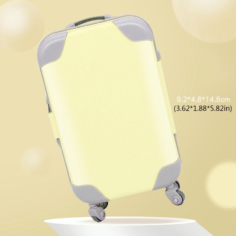 Hộp Đựng Lông Mi Giả Mini Có Bánh Xe Kéo Tiện Dụng Ốp