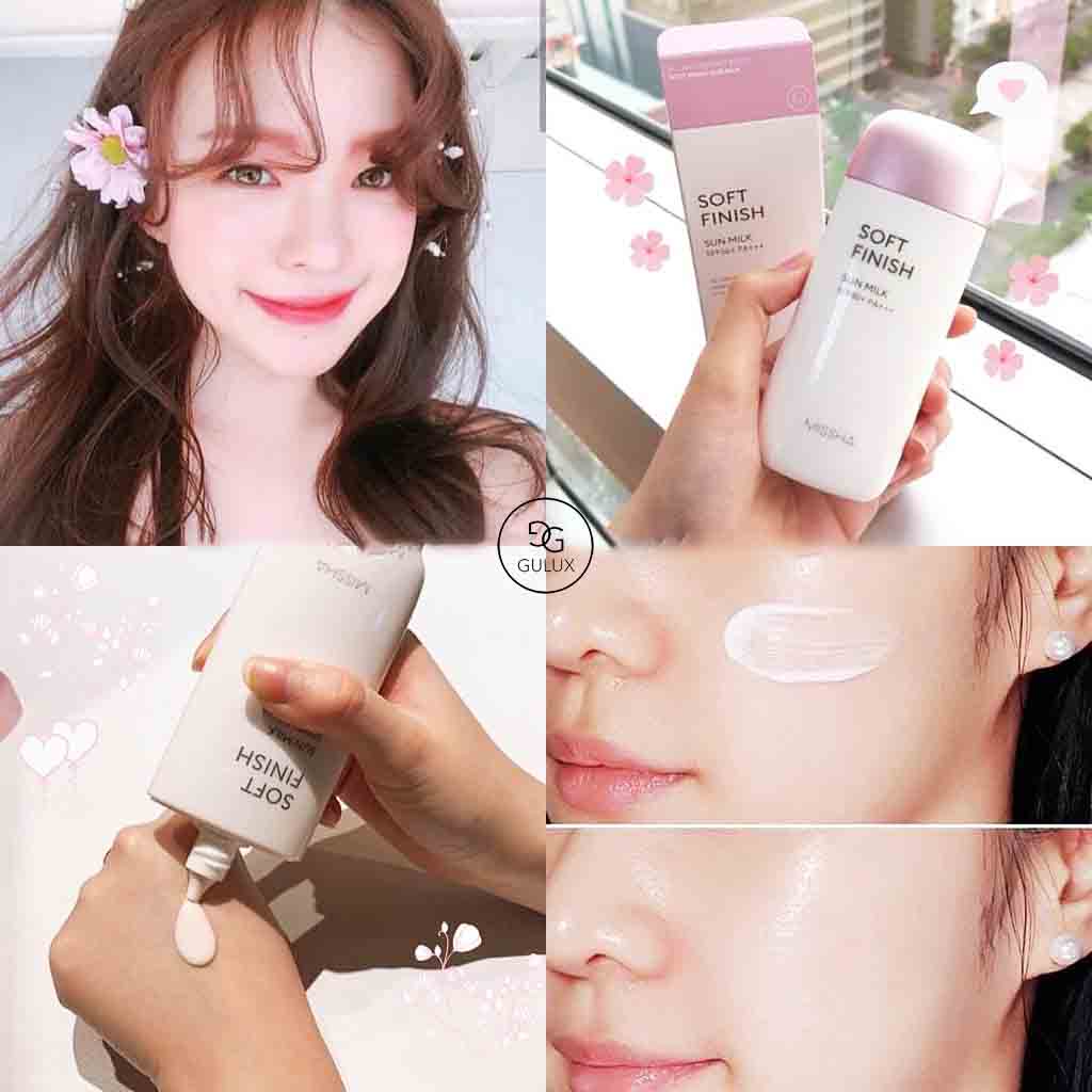 Kem chống nắng Missha SPF50+/PA+++, Sữa chống nắng Missha kiêm kem lót cho da khô và da dầu Hàn Quốc