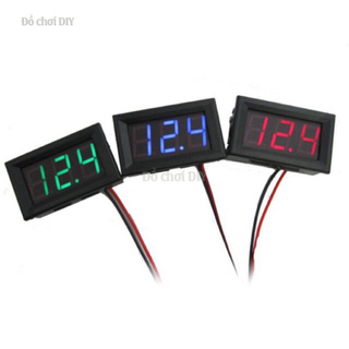 🔎đồng hồ đo vôn,đo áp bình ắc quy 4,5-30v dc 0.56inch