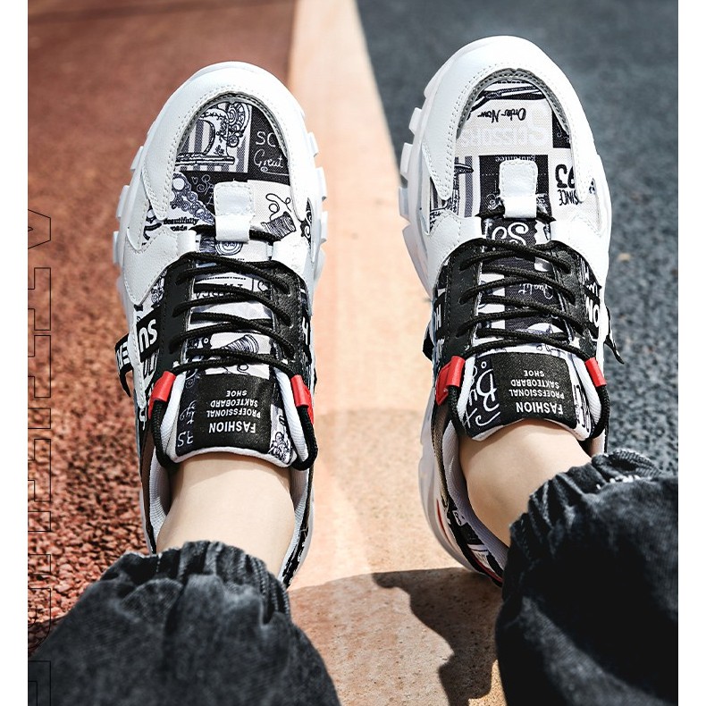Giày Thể Thao Nam 🔥[Bán Rẻ Lấy Lượt Bán + Đánh Giá ]🔥 Giày Thể Thao 2021 Trẻ Trung Năng Động.