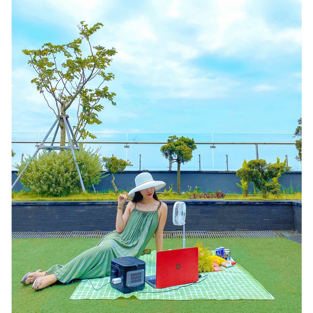 Trạm sạc dự phòng Pisen Power Station 400Wh - Hàng chính hãng