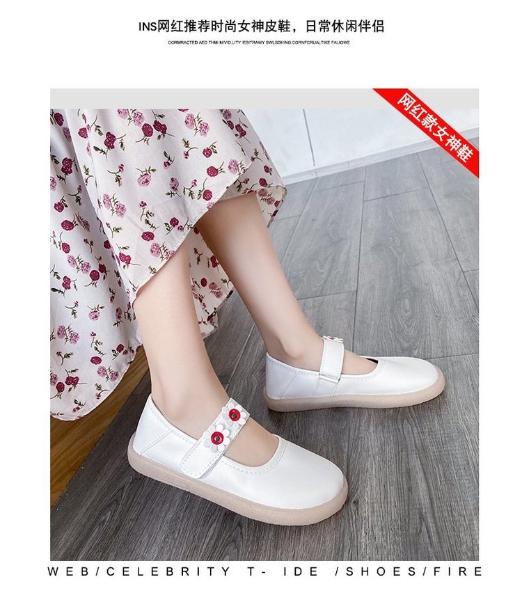 Giày Đế Thấp Mũi Tròn Cho Nữ