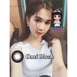 Kính áp tròng Hàn Quốc các mẫu đen xinh