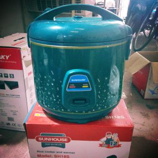 Nồi cơm điện sunhouse SHD-8619 xanh