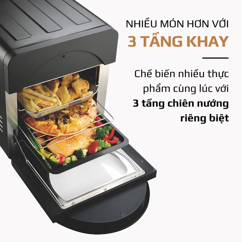 Nồi chiên Olivo AF15 - freeship toàn quốc - tặng quà khủng - đại lý chính hãng