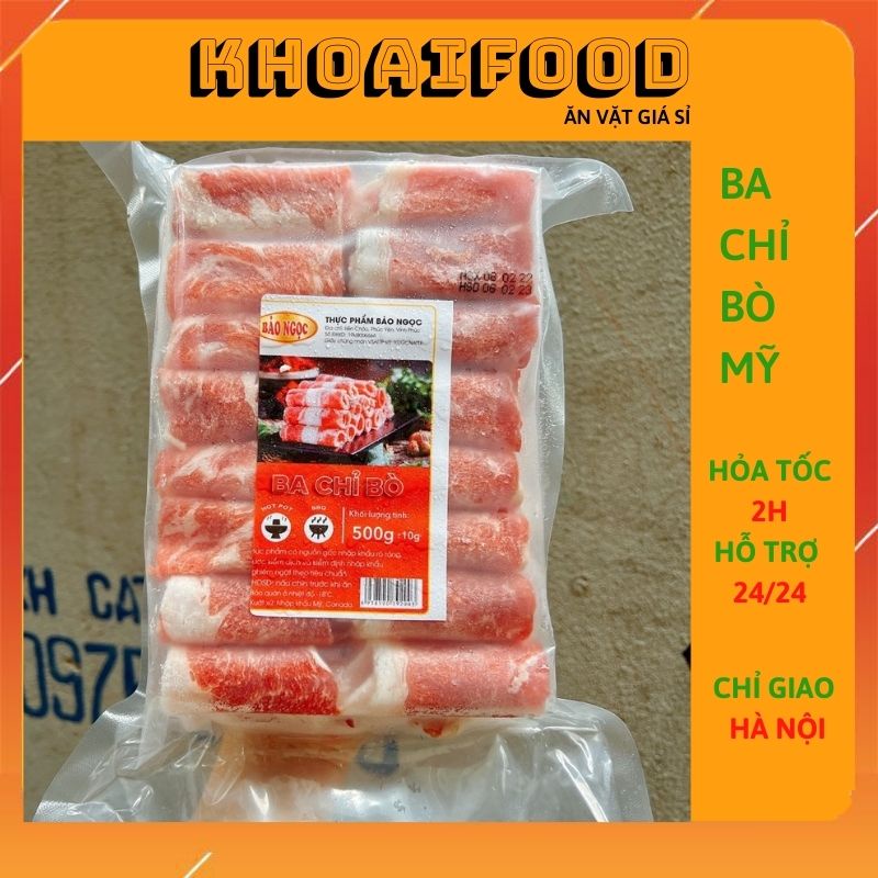 BA CHỈ BÒ MỸ THẢ LẨU NGON KHAY 500G