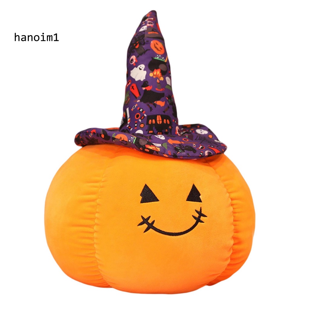 Gối Nhồi Bông Hình Quả Bí Ngô Trang Trí Halloween