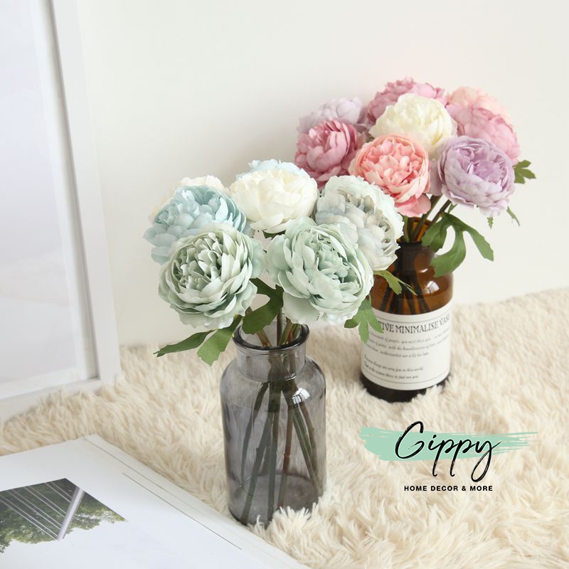Hoa hồng trà xinh xắn - phụ kiện trang trí chụp hình - Gippy Decor