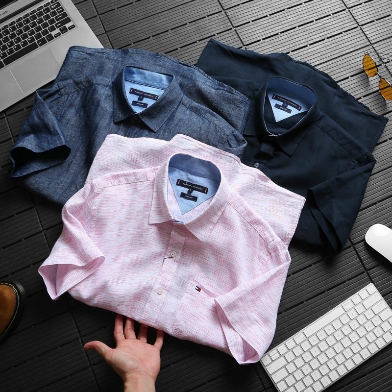 SƠ MI NGẮN TAY CÓ TÚI TM