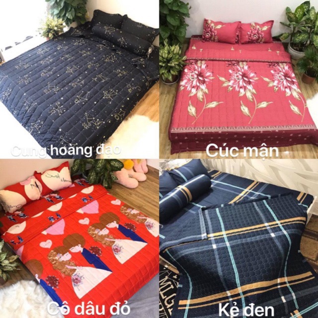 Set hè 5 món Cotton Poly -&gt; chát shop chọn mẫu