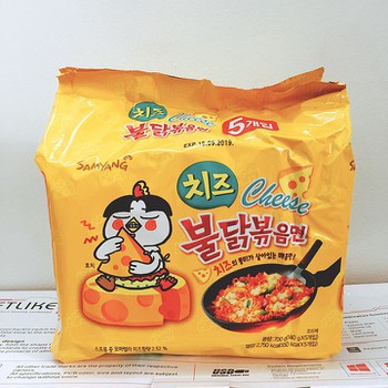 Mì gà cay phô mai Samyang nhập khẩu Hàn Quốc