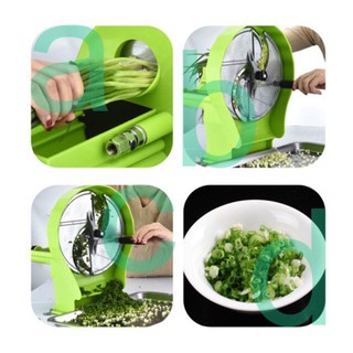 Máy thái lát rau củ quả - thái hành lá cỡ dao 1-8mm