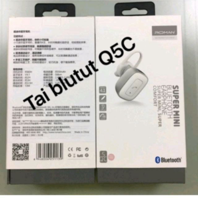 Tai Nghe Bluetooth ROMAN Q5C Cao cấp (1 tai)