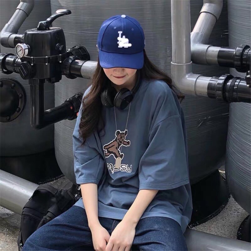 [RẺ VÔ ĐỊCH] Áo Thun Tay Lỡ Phom Rộng Unisex Hình Gấu(Ảnh Thật 100%)