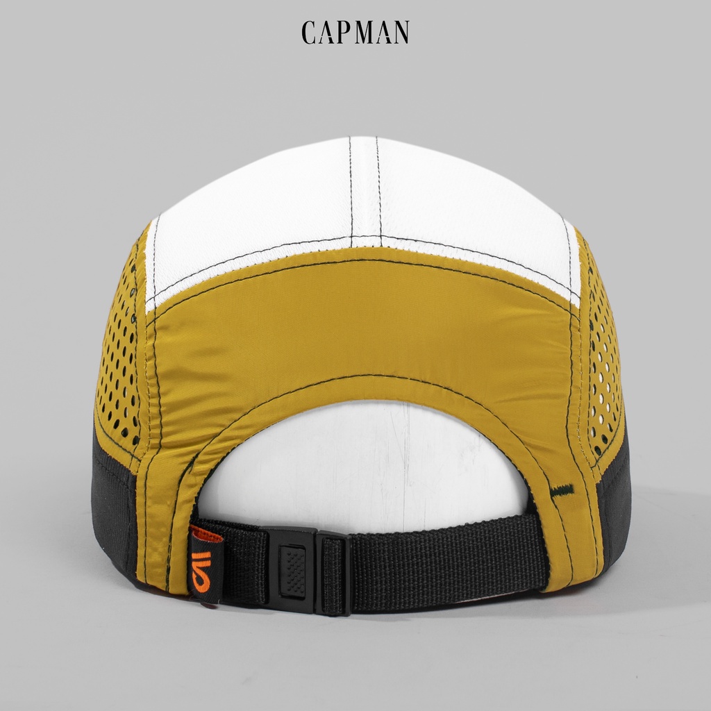 Mũ lưỡi trai chính hãng CAPMAN phom dáng thể thao CM56 vải dù phối lưới