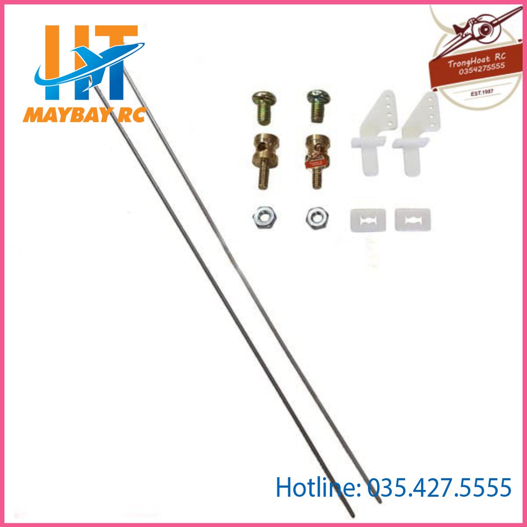 Bộ Thép Link, ốc Siết Link, Horn lái maybayrc