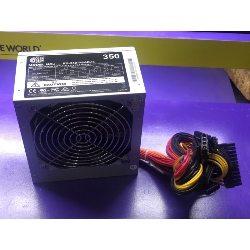  Nguồn công suất thực cooler master elite 350w