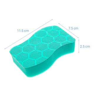 Combo 2 Miếng rửa chén Scotch Brite (Cót rai) 3M 2950 Hạt Nổi Siêu Sạch