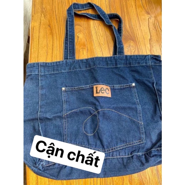 TÚI TOTE JEAN DENIM ĐEO VAI DÀY DẶN PHONG CÁCH HÀN QUỐC